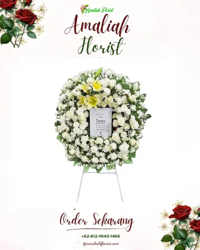 Krans Bunga Duka Cita di Cilongsong